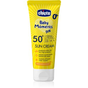 Chicco Baby Moments Sun sunscreen SPF 50+ for children from birth 75 ml