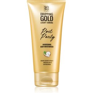 Dripping Gold Post Party moisturising body cream to extend tan length 200 ml