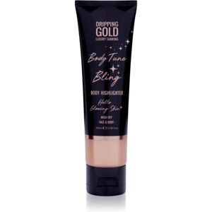 Dripping Gold Luxury Tanning Body Tune Bling cream highlighter for body and face 100 ml