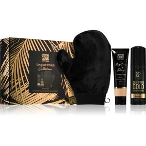 Dripping Gold Tan Essentials gift set (with self-tanning effect)