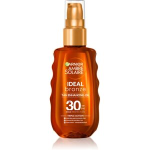 Garnier Ambre Solaire Ideal Bronze nourishing sunscreen oil SPF 30 150 ml