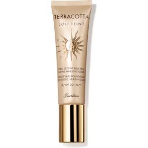 GUERLAIN Terracotta Joli Teint Beautifying Foundation brightening foundation for a natural look SPF 20 shade Ebony 30 ml