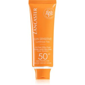 Lancaster Sun Sensitive Oil-Free Milky Fluid face sun fluid SPF 50 50 ml