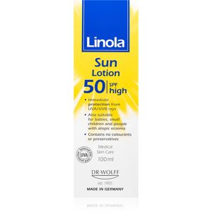 Linola Sun Lotion SPF50 sunscreen cream for dry and atopic skin 100 ml