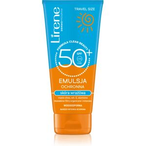 Lirene Sun soothing protective emulsion for sensitive skin SPF 50+ 90 ml