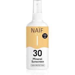 Naif Sun Mineral Sunscreen SPF 30 protective sunscreen spray SPF 30 100 ml