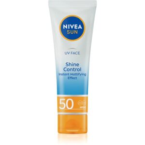 Nivea SUN UV FACE light mattifying face cream for tanning SPF 50 50 ml