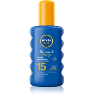 Nivea Sun Protect & Moisture sun spray SPF 15 200 ml