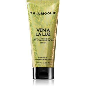 Tannymaxx Tulumgold Ven A La Luz Natural Tanning Lotion Medium sunbed tanning cream 200 ml