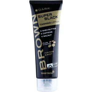 Tannymaxx Brown Super Black Dark sunbed tanning cream 125 ml