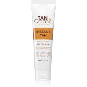 TanOrganic Instant Tan self-tanning body cream with matt effect 100 ml