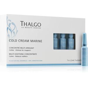Thalgo Cold Cream Marine Multi-Sooting Concentrate regenerating concentrate for sensitive and irritable skin 7x1.2 ml