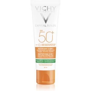 Vichy Capital Soleil Mattifying 3-in-1 protective mattifying cream for the face SPF 50+ 50 ml