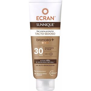 Ecran Sunnique broncea+ gel-crema SPF30 250 ml