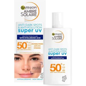 Garnier Ambre Solaire Ultra-Light Sensitive Sun Protection Face Fluid SPF50+