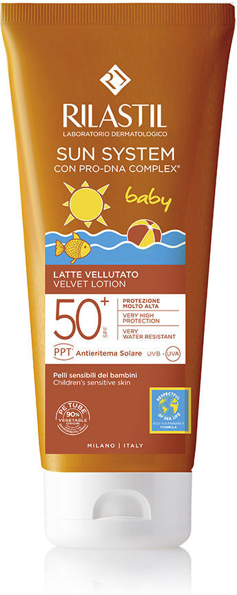 Photos - Sun Skin Care Rilastil Sun System SPF50+ Baby leche velluto 200 ml