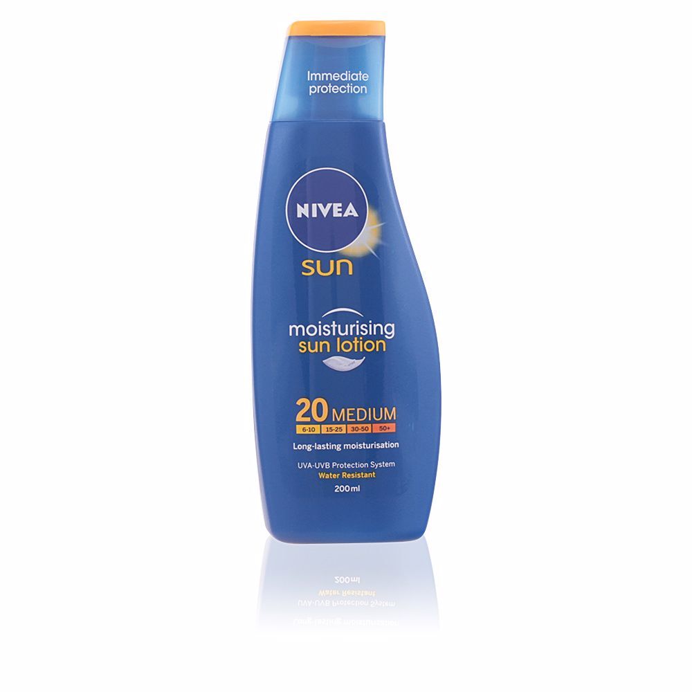 Photos - Sun Skin Care Nivea Sun PROTEGE&HIDRATA; leche SPF20 200 ml 