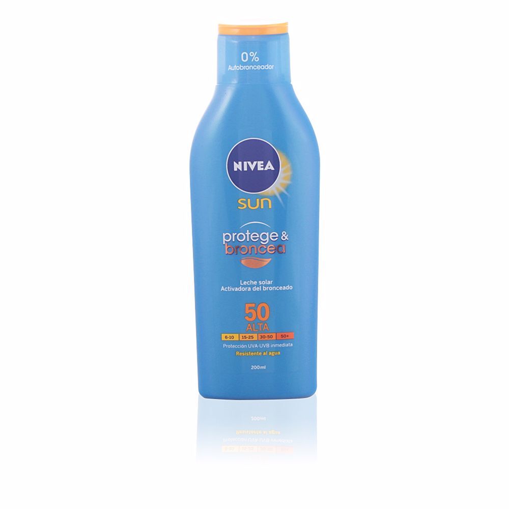 Photos - Sun Skin Care Nivea Sun PROTEGE&BRONCEA; leche SPF50 200 ml 