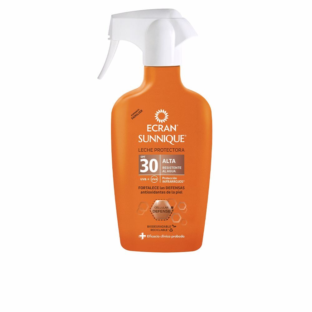 Photos - Sun Skin Care Ecran Sunnique protective milk SPF30 spray gun 300 ml