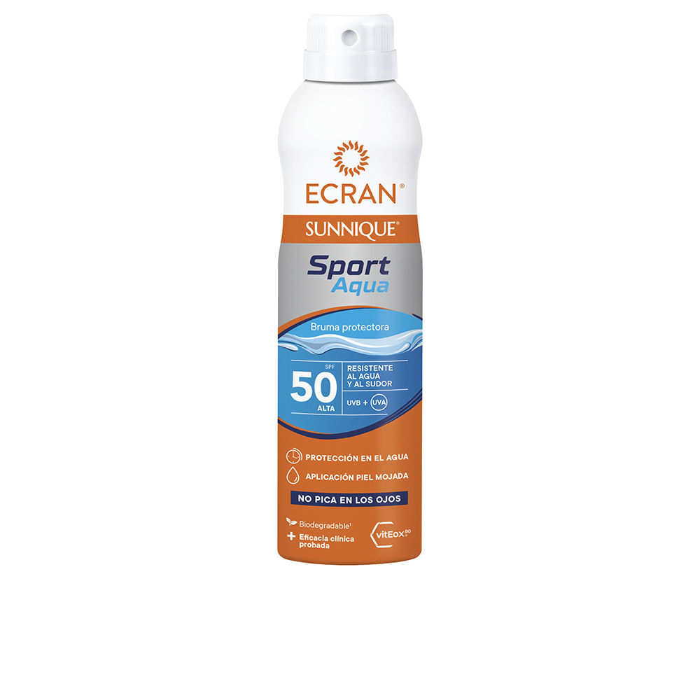Photos - Sun Skin Care Ecran Sunnique Sport Aqua bruma protectora SPF50+ 250 ml