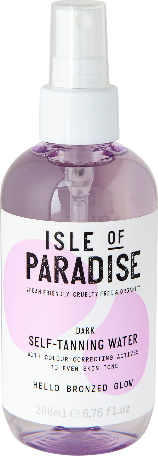 Isle Of Paradise Self Tanning Water Dark 200ml