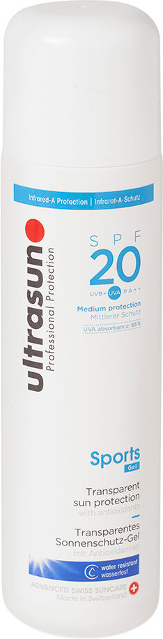 Ultrasun Sports Gel SPF20 200ml