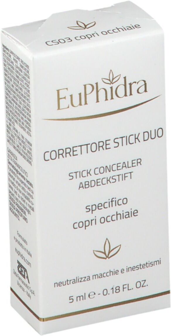 ZETA FARMACEUTICI SpA EuPhidra Corrector Stick Duo Cs03