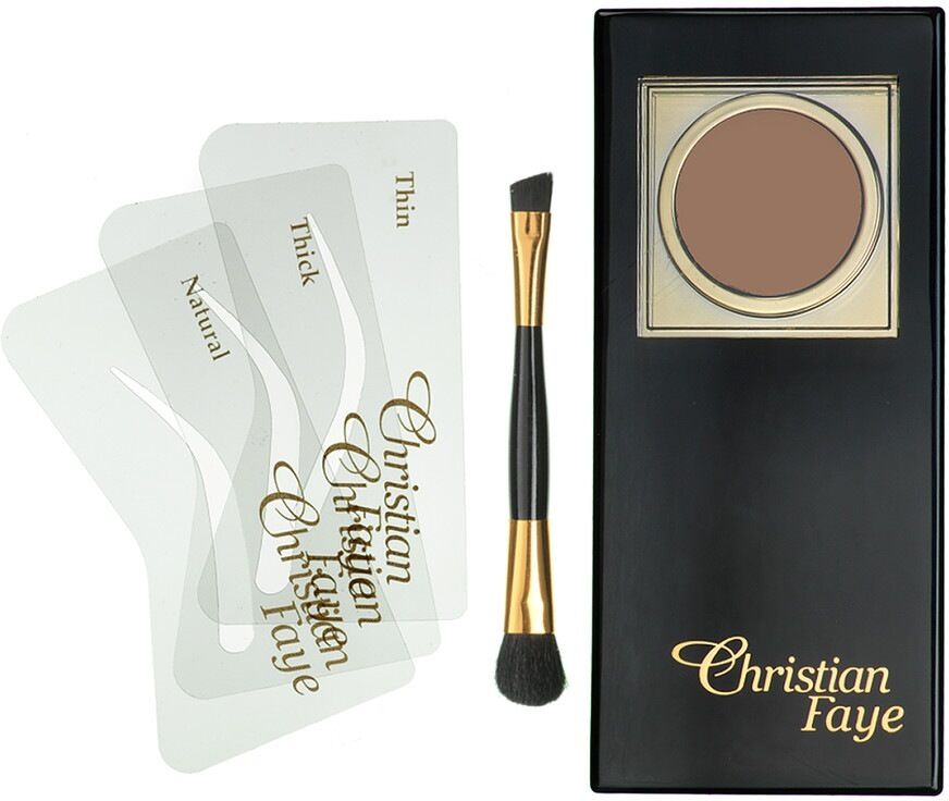 Christian Faye Eyebrow Make-up Kit Semi Permanent Irid Brown 3.0 g