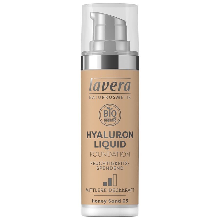 lavera Trend sensitiv Teint Hyaluron Liquid Foundation Nr. 03 Honey Sand 30.0 ml