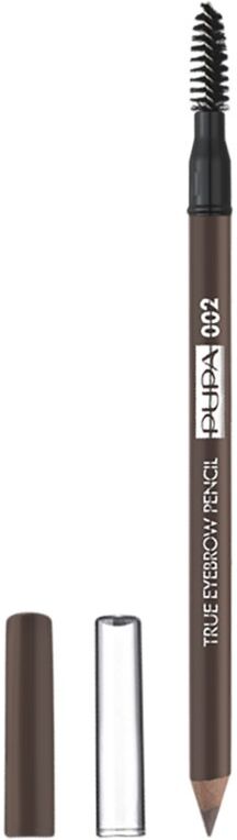 PUPA Milano True Eyebrow Pencil 002 Brown 1.0 g