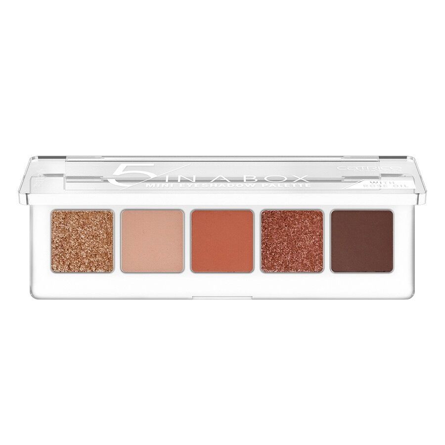 Catrice 5 in a Box Mini Eyeshadow Palette Warm Spice Look 030 4.0 g