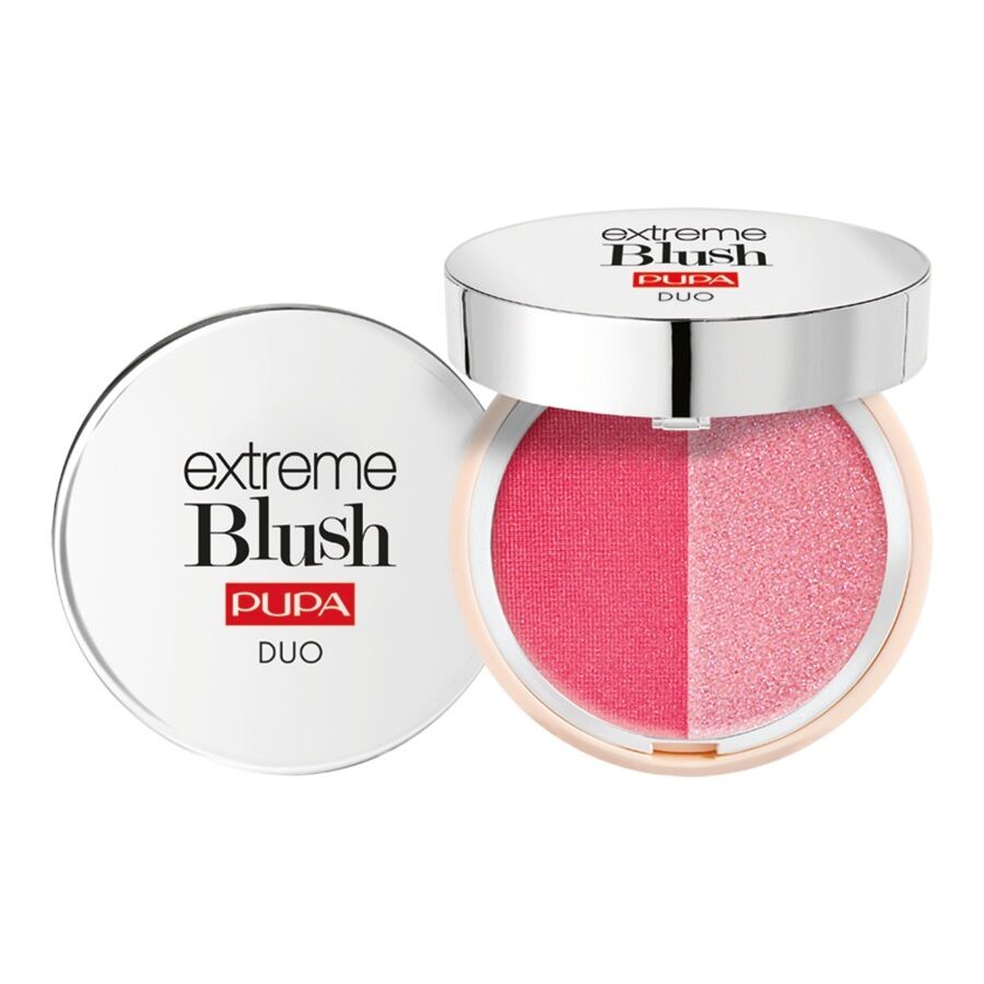 PUPA Milano Extreme Blush Duo 140 Radiant Flamingo Glow Creamy 4.0 g