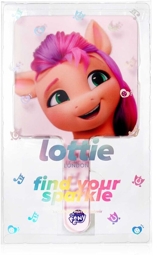 Lottie London My Little Pony Kohl Hand Held Mirror- Find your Sparkle 196 Gramm 196.0 g