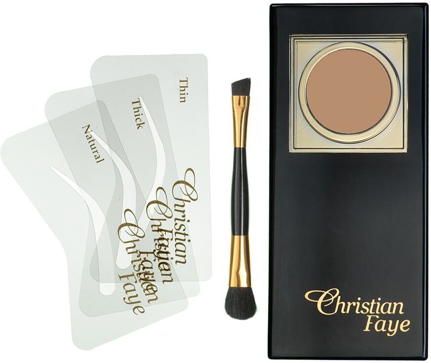 Christian Faye Eyebrow Make-up Kit Semi Permanent Brown 3.0 g