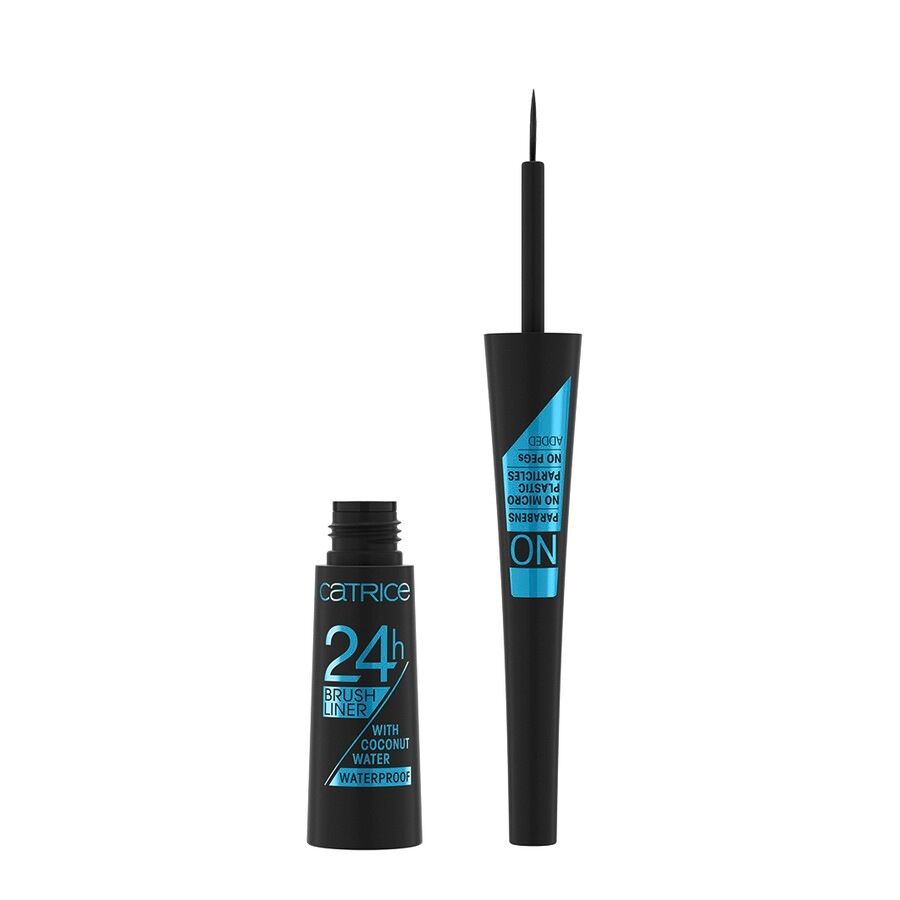 Catrice 24h Brush Liner Waterproof Ultra Black Waterproof 010 3.0 ml