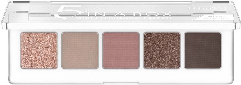 Catrice 5 in a Box Mini Eyeshadow Palette Soft Rose Look 020 4.0 g