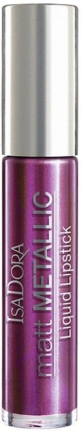 Isadora Matt Metallic Liquid Lipstick Purple 7.0 ml