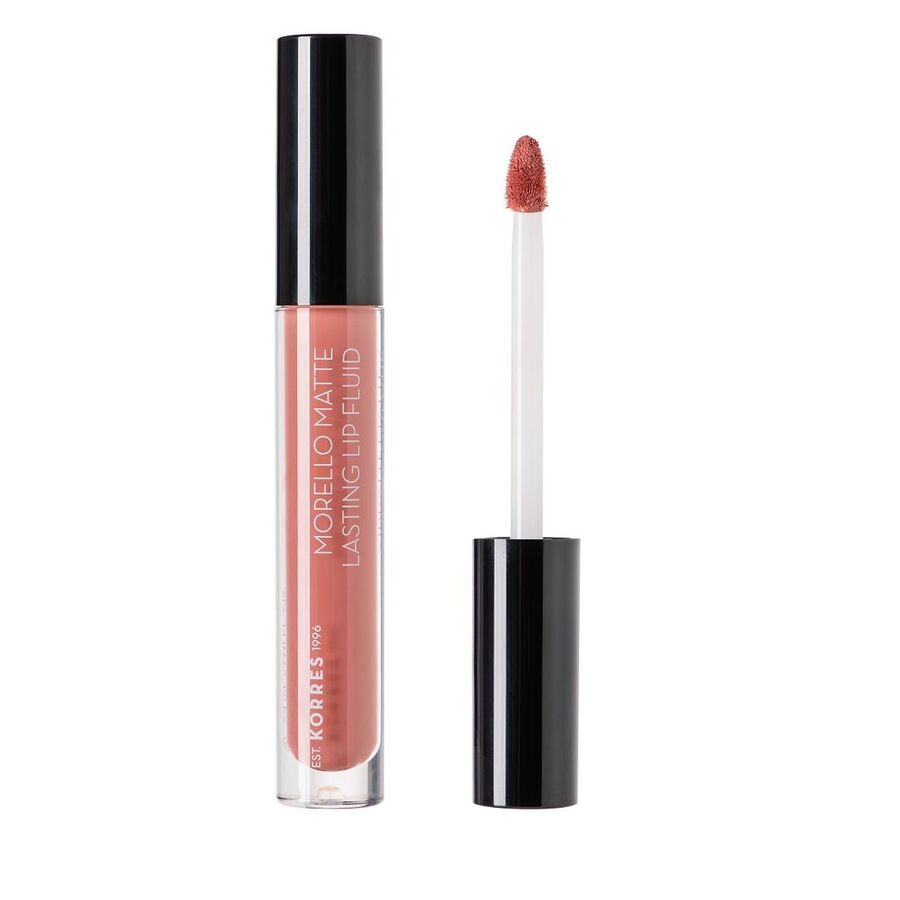 Korres natural products Morello Matte Lasting Lip Fluid Nr. 06 Romantic Nude 3.4 ml