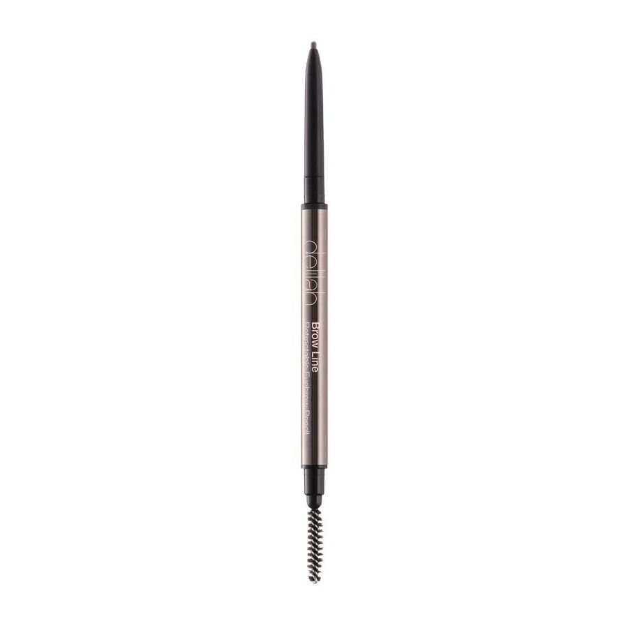 Delilah Brow Line Retractable Eyebrow Pencil with Brush Ash 0.08 g