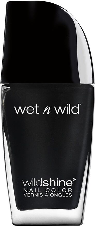 wet n wild Wild Shine Nail Color Black Creme 12.3 ml