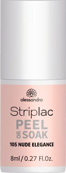 Alessandro Striplac Peel or Soak 105 Nude Elegance 8 ml Nagellack