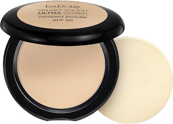 Isadora Velvet Touch Ultra Cover Compact Powder SPF 20 61 Neutral Ivo