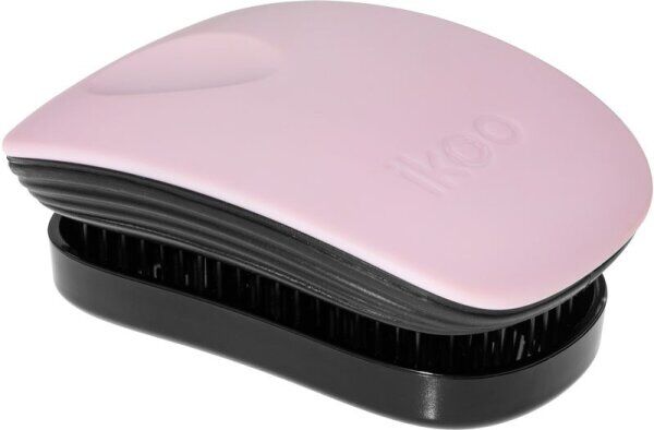 ikoo Hair Ikoo Paradise Collection Brush Pocket Cotton Candy Black Haarbürste