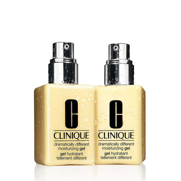 Clinique Dárková sada hydratačních pleťových gelů Dramatically Different 2 x 125 ml