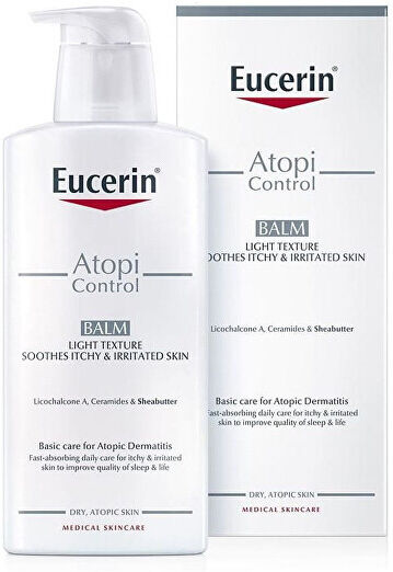 Eucerin Lehká tělová emulze pro atopickou pokožku AtopiControl (Balm) 400 ml