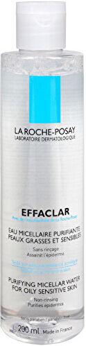 La Roche Posay Odličovací čisticí micelární voda Effaclar (Purifying Micellar Water) 400 ml