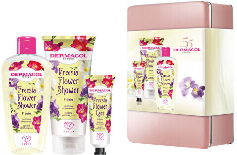 Dermacol Dárková sada Flower Care Frézie