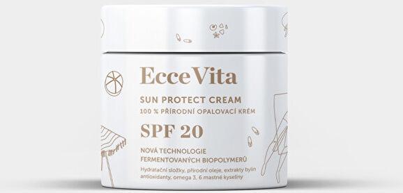 Ecce Vita Opalovací krém Sun Protect SPF 20 200 ml