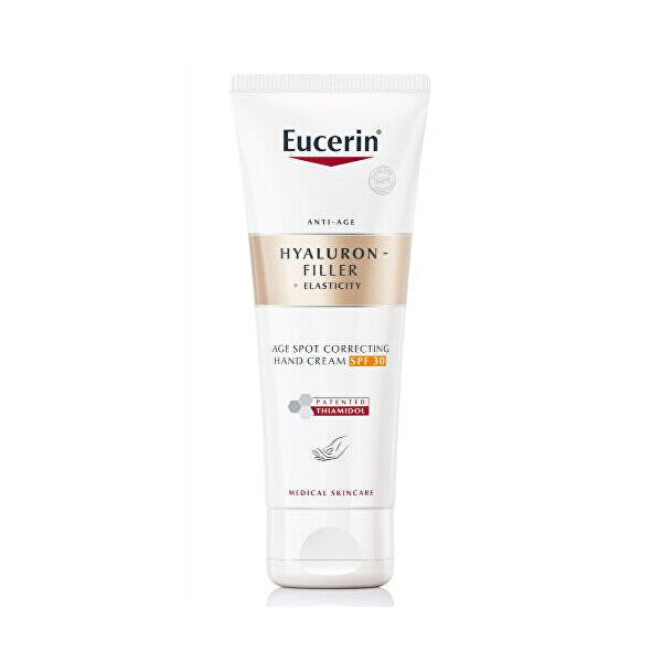 Eucerin Omlazující krém na ruce Hyaluron-Filler+Elasticity SPF 30 (Hand Cream) 75 ml