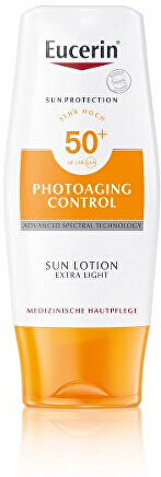 Eucerin Extra lehké mléko na opalování Photoaging Control SPF 50+ (Sun Lotion) 150 ml